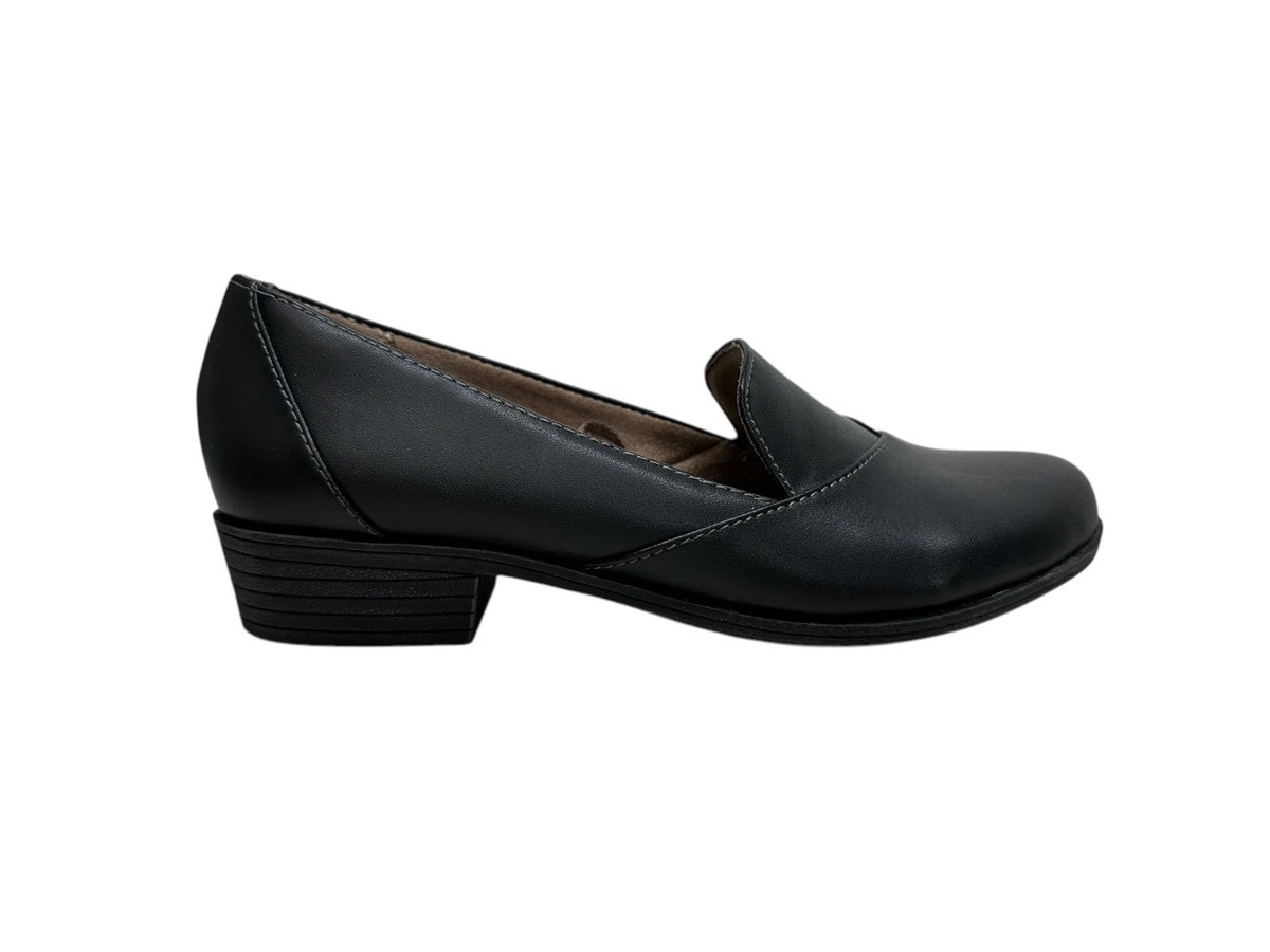 Natural Soul By Naturalizer Women's Shoes Black Ilena Slip On