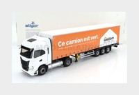 Eligor 118067 Iveco Fiat - S-Way NP Lkw Plane Weldom Transports 2021 - Weiß