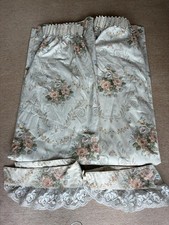 Vintage M & S Pair of Curtains from "Rosamund" Range.