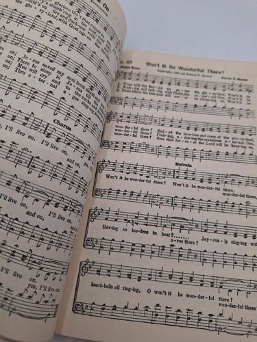 Songs That Bless ~ A. C. McGaugh ~ PB ~ Shaped Notes - Picture 8 of 9