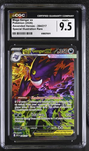 Mega Gengar ex graded CGC 9.5 for sale on eBay