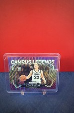 2024-25 Panini Prizm- Campus Legends Caitlin Clark #5 Purple Wave Prizm (RC)