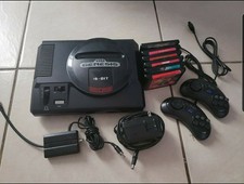 Sega Genesis 1 Console System - Black /w 6 Ga...