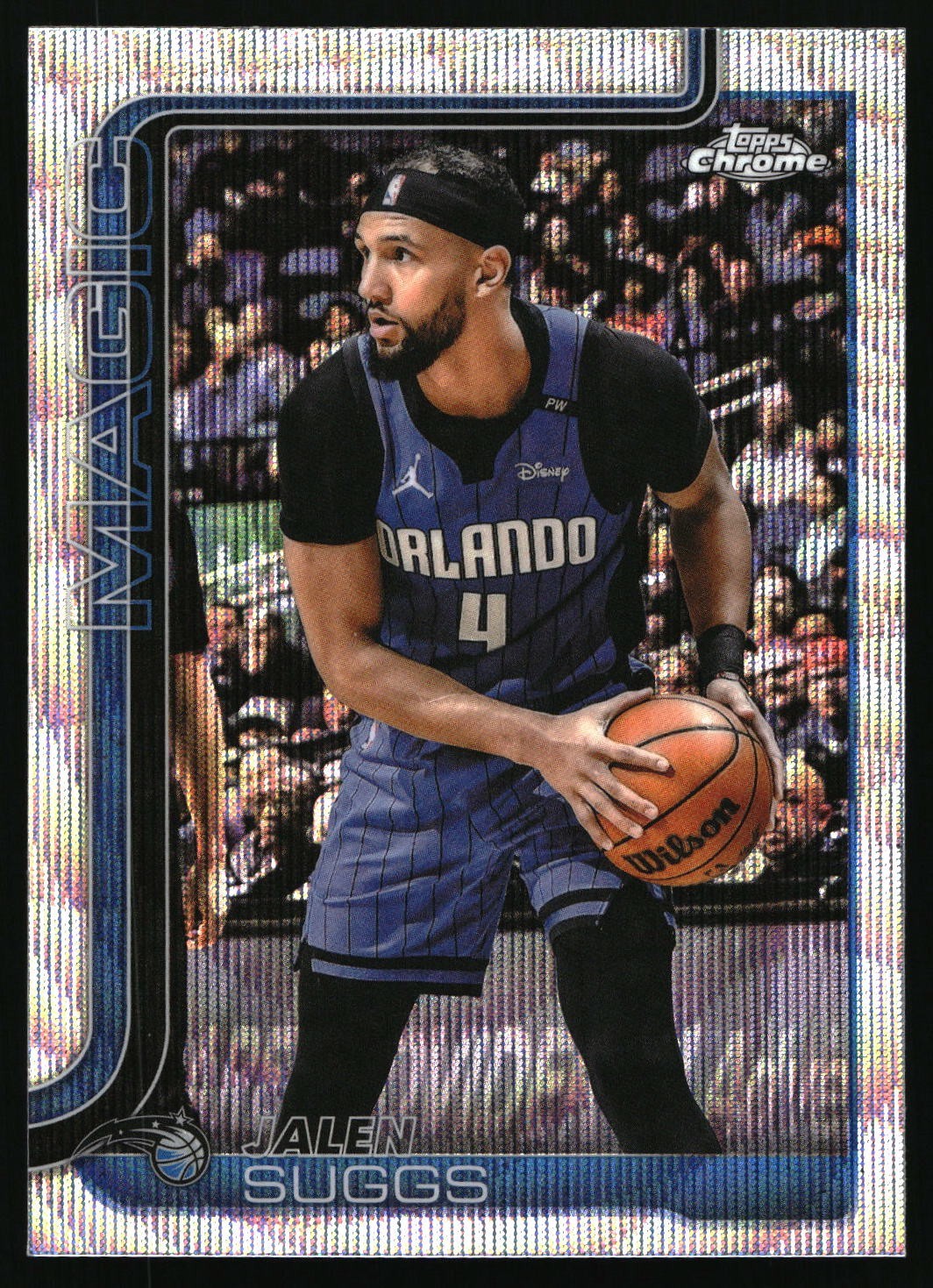 2025-26 Topps Chrome - Jalen Suggs #115 Wave Refractor