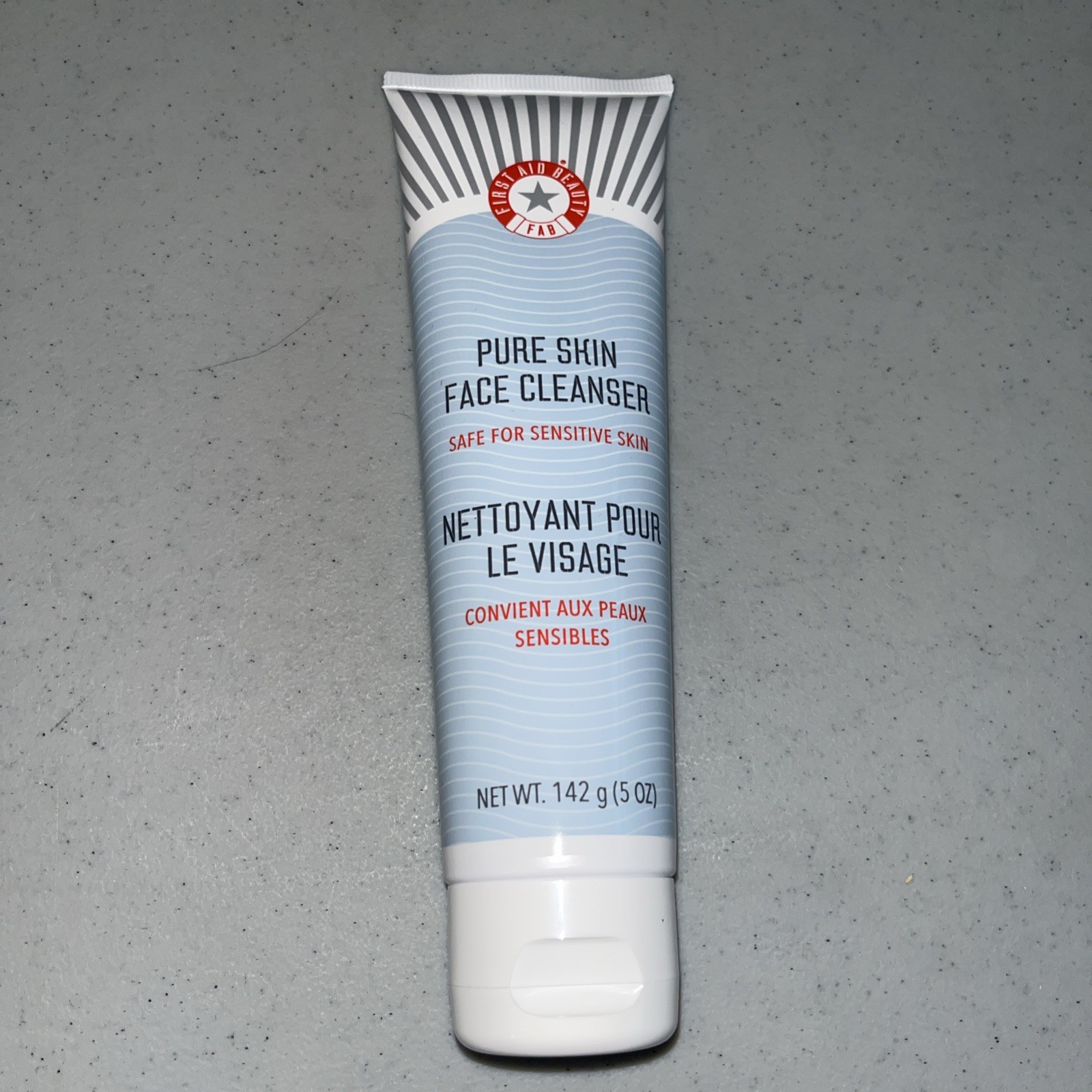 New Sealed FAB First Aid Beauty Pure Skin Face Cleanser 5 oz 142g FULL Size