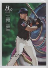 2018 Bowman Platinum Top Prospects Green 31/99 Chris Shaw #TOP-87 6o3