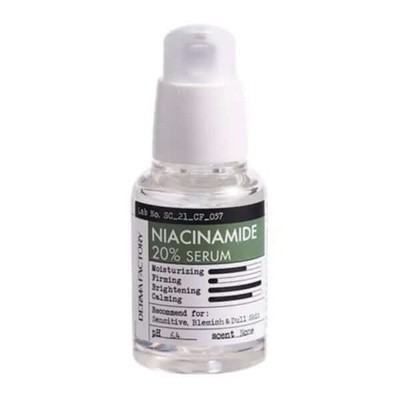 DERMA FACTORY Niacinamide 20% Serum - 30ml  K-beauty