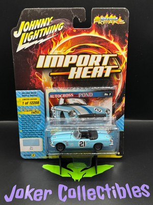 Johnny Lightning Street Freaks Import Heat Autocross the Pond 1963 MG MGB Sky Bl