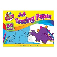 Artbox A4 Papier Calque Enfants Arts & Loisirs Créatifs 60 Pages Pad Livre Copie