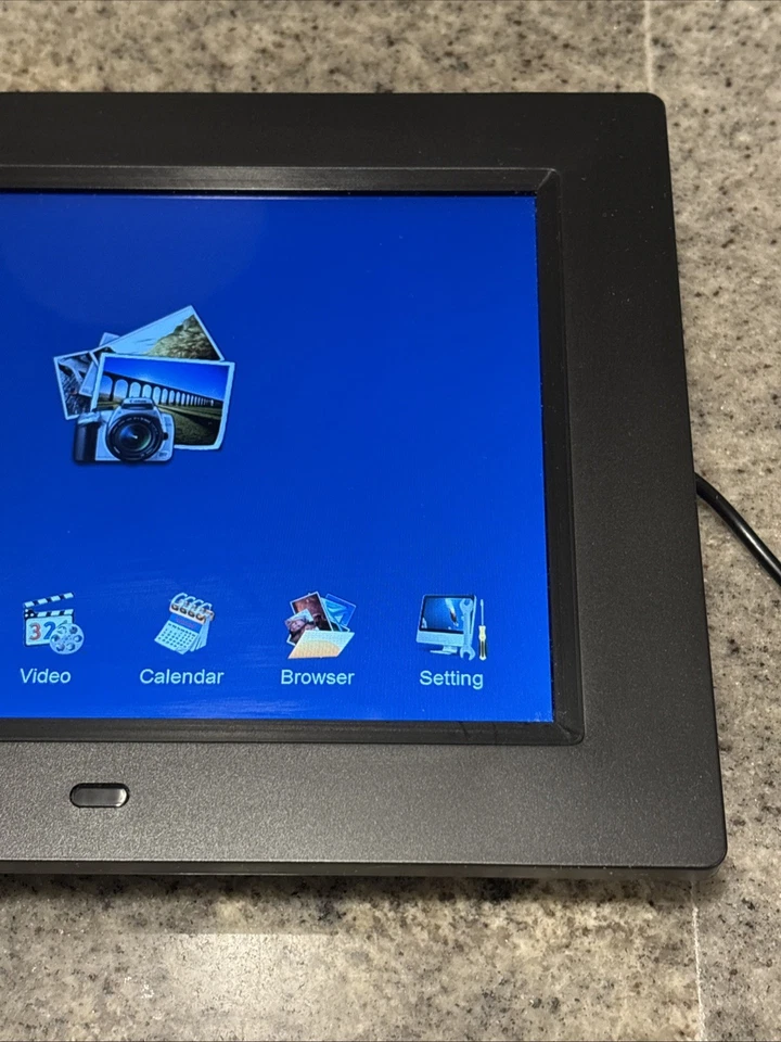 Digital Photo Frame Video Music Audio Display Images 256MB SD Card RoHS - Image 3 of 4