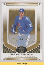 2020-21 Upper Deck SP Signature Edition Legends Gold Brent Ashton #119 READ o1h