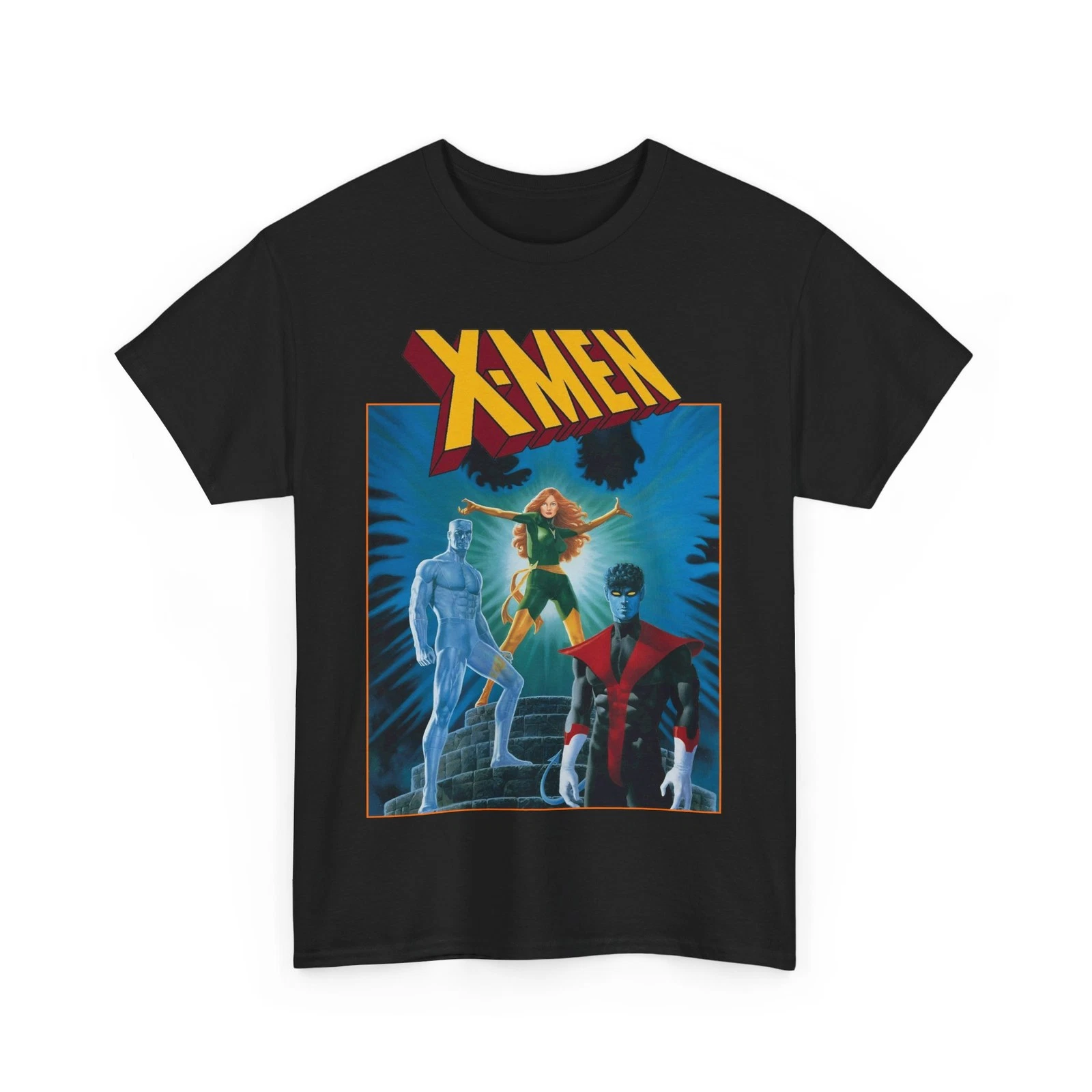 X-Men T-Shirt - Paul Gulacy Art - Phoenix, Nightcrawler - Bizarre Adventures