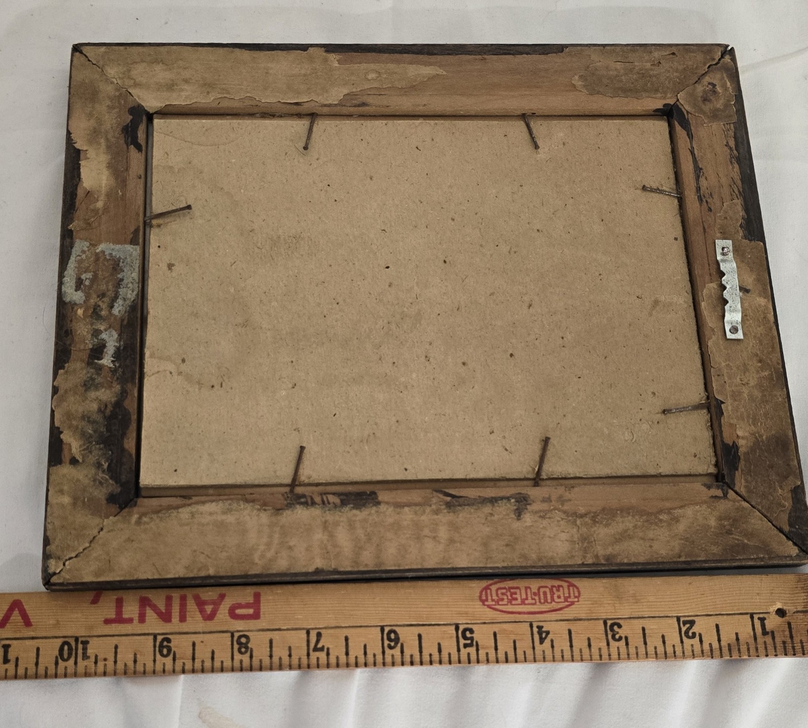 Scarce Antique UMC Hunting Dog Litho in Orig Belt Horseshoe  Frame Early 1900s