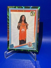 2025 Panini Donruss WNBA Aneesah Morrow Green Laser #99 SUN