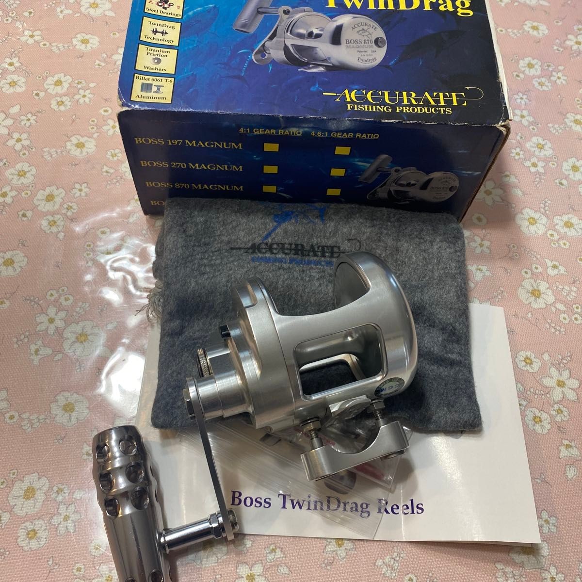 Accurate BOSS 665H リール Accurate Boss Magnum Accurate Boss 665H Right-Hand Drive | eBay