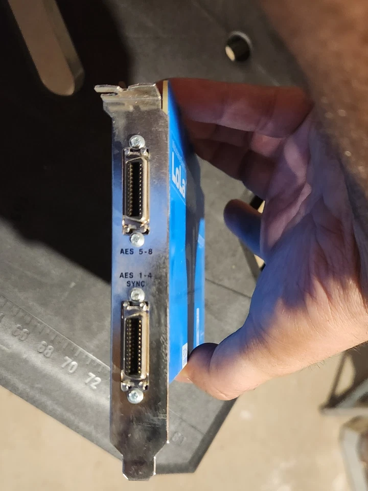 DIGIGRAM LOLA16161-SRC PCIe x1 多声道数字立体声音频卡带 SRC — 第 2/3 张图片