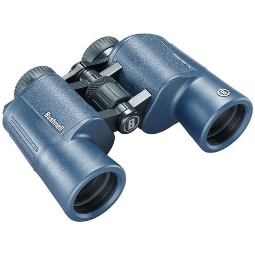 BUSHNELL H2O 12X42MM DARK BLUE PORRO WP/FP TWIST UP EYECUPS 134212R