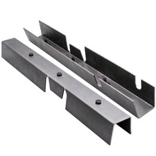 Center Skid Plates Steel For Jeep Wrangler Yj 1987-95 Rust Repair Frame Rh Lh