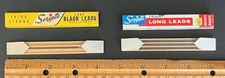 Lot of 2 Vintage Scripto Long Lead Boxes – 1950s - Extra Strong + 15¢