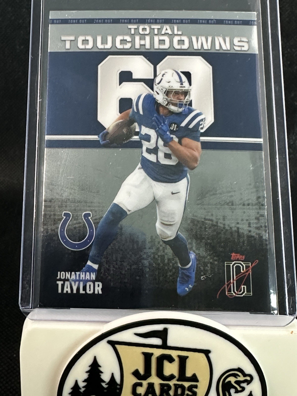 2025 Topps Signature Class - Zone Out Jonathan Taylor #ZO-6