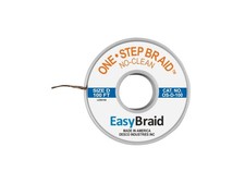 Easy Braid OS-D-100 Solder Wick, No-Clean, 0.100' x 100 ft, Size D, Blue Label