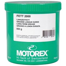 Motorex Long Lasting 2000 Waterproof Motor Bike Motorcycle Grease - 850grams