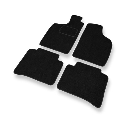 Mossa Tappetini auto in gomma compatibili con VW Volkswagen Polo IV Hatchback (2001-2009) - tappeti gomma neri