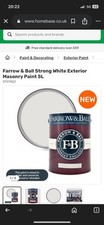Farrow & Ball Strong White Interior Masonry Paint 5L