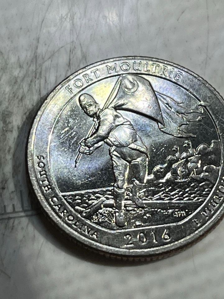 WAS $1000  NOW $ 99.00 Rare DATE ERROR  1 OF A KIND S. Carolina Quarter - Image 3 of 4