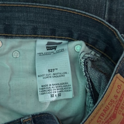 Jean homme Levis 527 32 x 32 (longueur 27) coupe cowboy bleu denim western - Photo 4/10