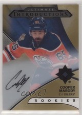 2018-19 Upper Deck Ultimate Collection Introductions Gold Cooper Marody Auto 0r4