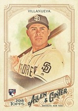 2018 Topps Allen & Ginter #315 Christian Villanueva