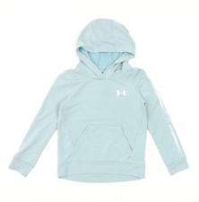 Under Armour Mädchen Pullover Hoodie blau Gr...