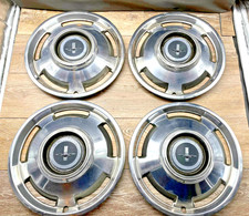 Set Of 4 65-69 Chevy Corvair Monza Hubcaps 13 Wheel Covers Oem Gm Chevrolet