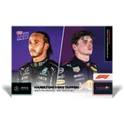 Lewis Hamilton Max Verstappen 2021 Topps Now Formula 1 F1 Card 78 One Race to Go