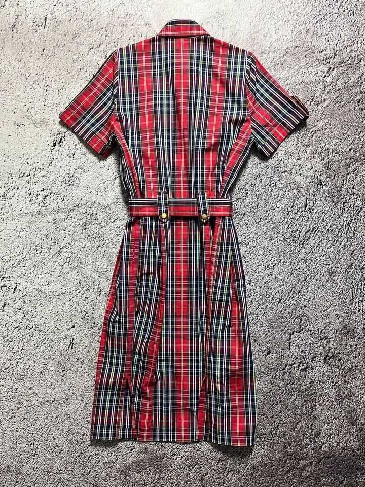 Burberrys of London Plaid Dress Size M - Image 2 of 4