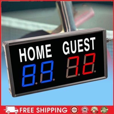 LED Digital Scoreboard with Remote Electronic Scoreboard for Indoor Outdoor (EU)