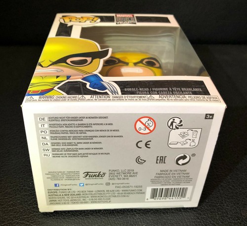 Funko POP Wolverine #547 Marvel 80 Years Neu OVP Bobble Head Figur Logan X-Men - Picture 6 of 7