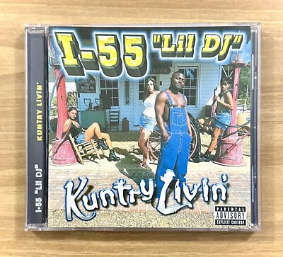 CD ~ I-55  Lil DJ  ~ Kuntry Livin  ~ P.A. ~ 18 Tracks ~ 2001 ~ !L  K!