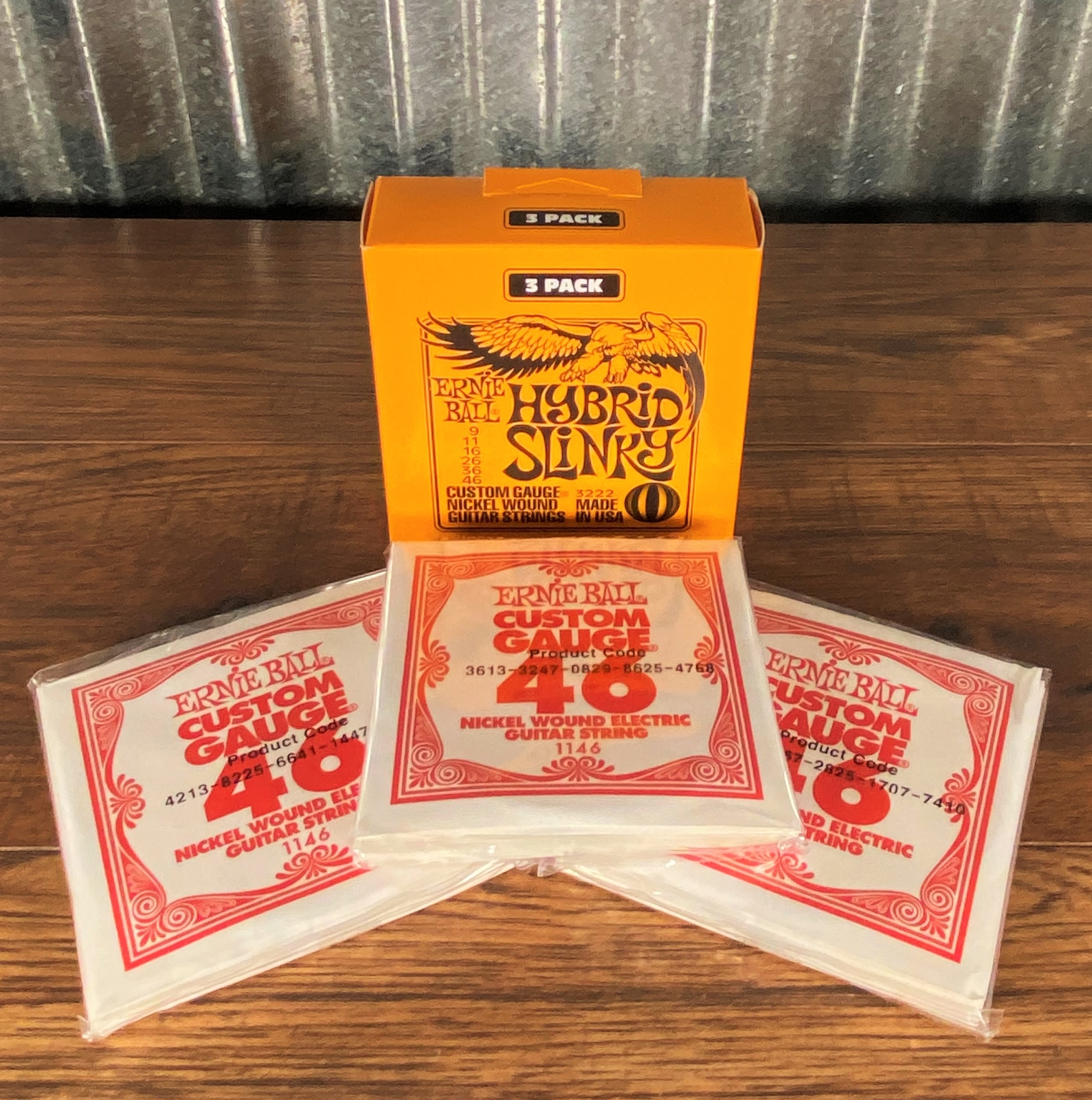 Ernie Ball Hybrid Slinky 946 Electric Guitar String Set 3 Pack