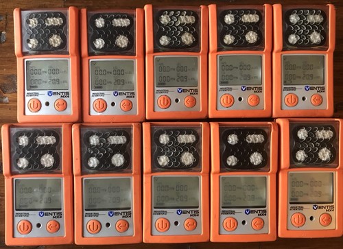 Industrial Scientific Ventis MX4 CO,H2S,LEL Multi Gas Monitor Detector New O2