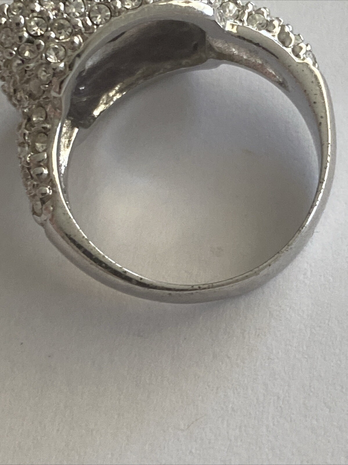 Sterling Silver Large Statement Ring Purple Ameth… - image 6