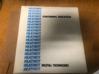 Heathkit Continuing Education DIGITAL TECHNIQUES Compleate 2 Volumes