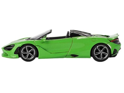 MCLAREN 750S SPIDER MANTIS GREEN 1/64 DIECAST MODEL CAR BY MINI GT