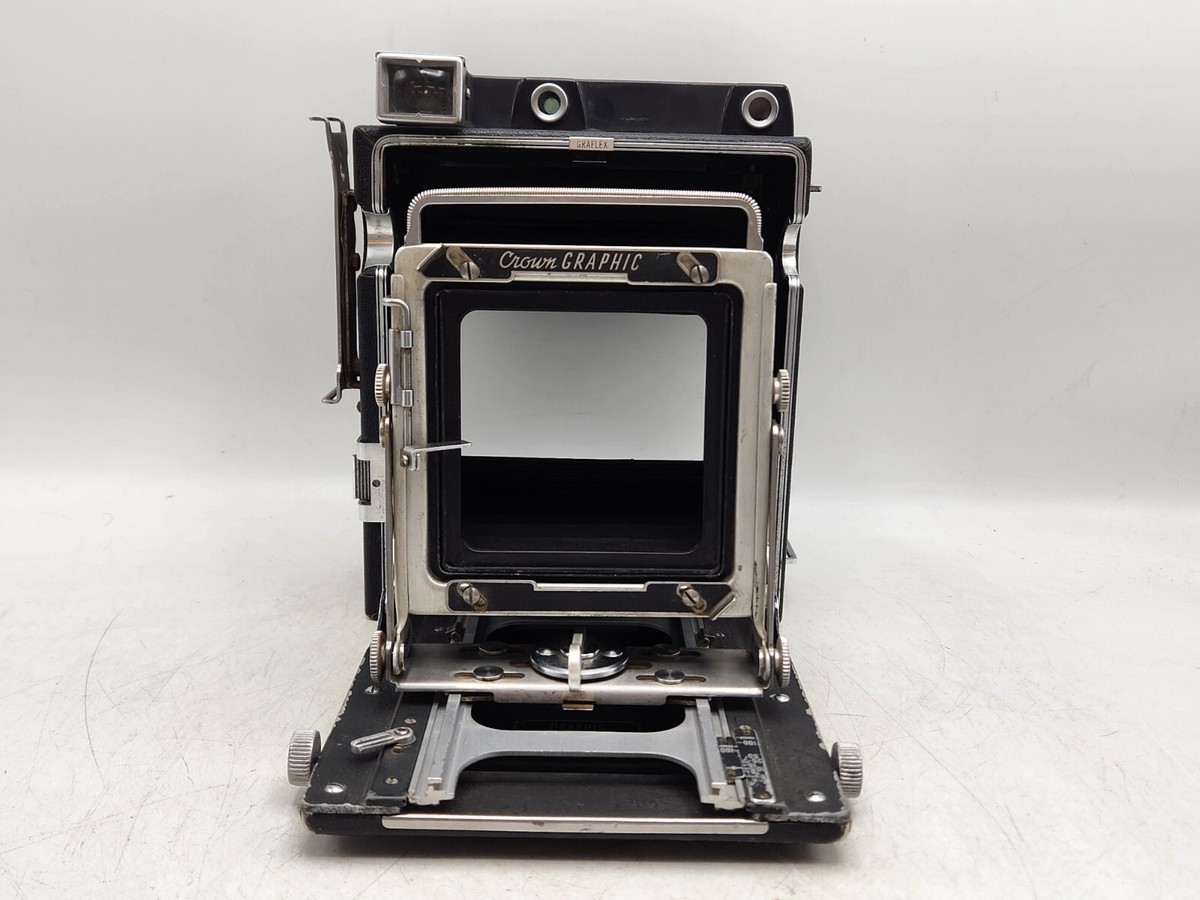 Vintage Graflex Crown Graphic 4x5 Large Format Press Camera Body