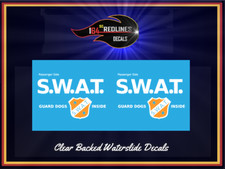 1/64 'S.W.A.T. Van' Replica Decal SCR-0689