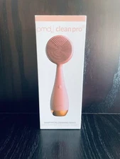 PMD Clean Pro Smart Facial Cleansing Device, BlushRQ Rose Quartz New Unopened
