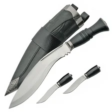 Ornate Gurkha Service Kukri Military Knife 12Inch Ceremonial Khukuri Steel Blade