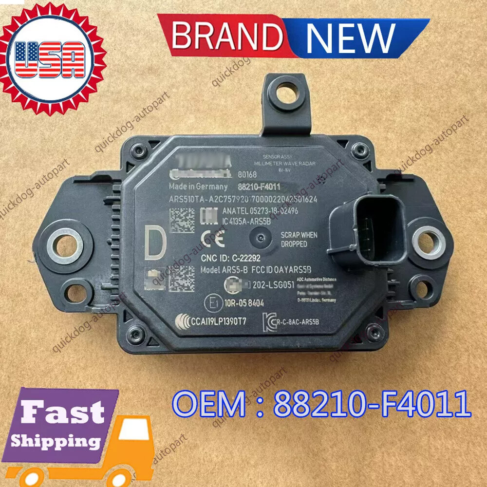OEM 88210-F4011 FRONT RADAR Cruise Control DISTANCE SENSOR For 17