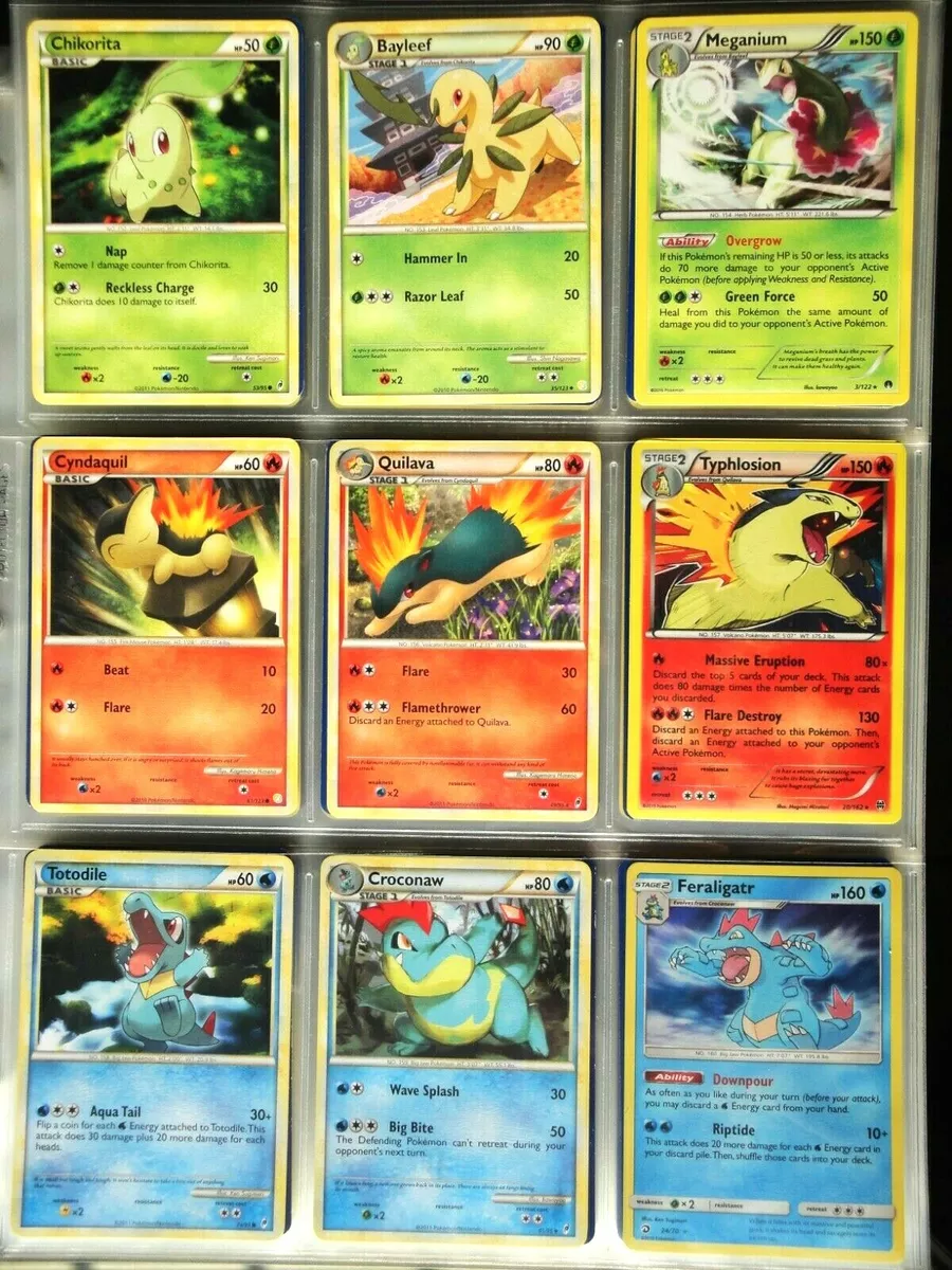 🌟ENTIRE GENERATION 2 POKEMON CARD COLLECTION🌟 # 152-251 Complete Set |  Curated